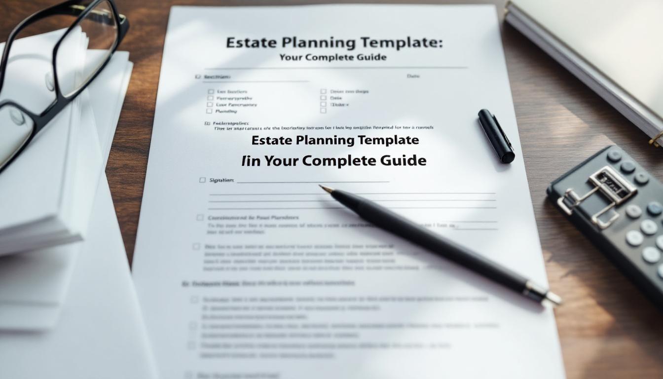 Estate Planning Template: Your Complete Guide