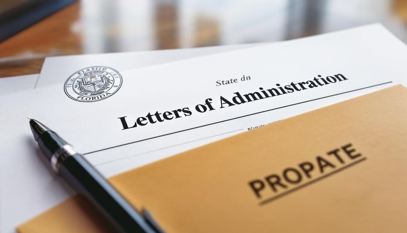 How to Get Florida Probate Letters of Administration